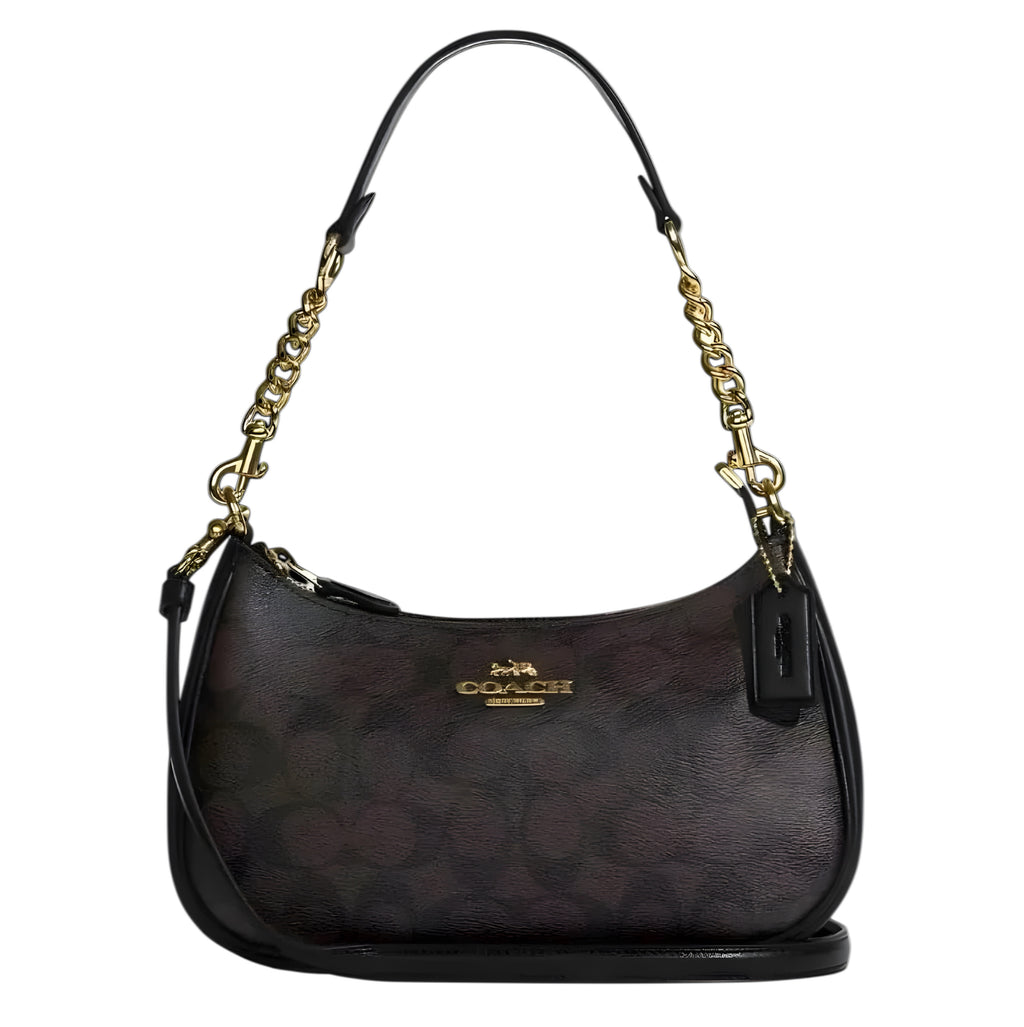 Coach teri shoulder bag (brown)