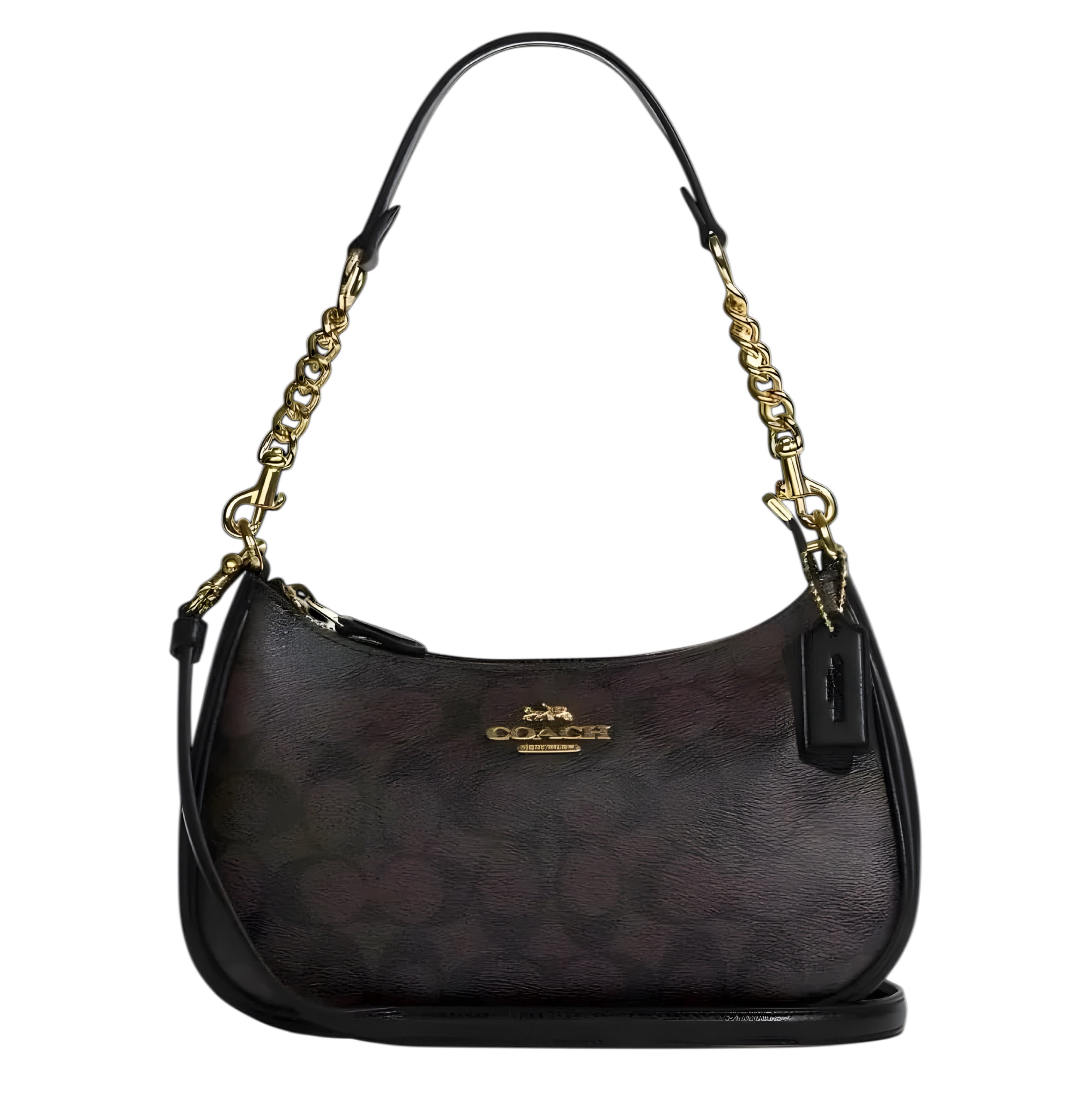 Coach teri shoulder bag (brown)