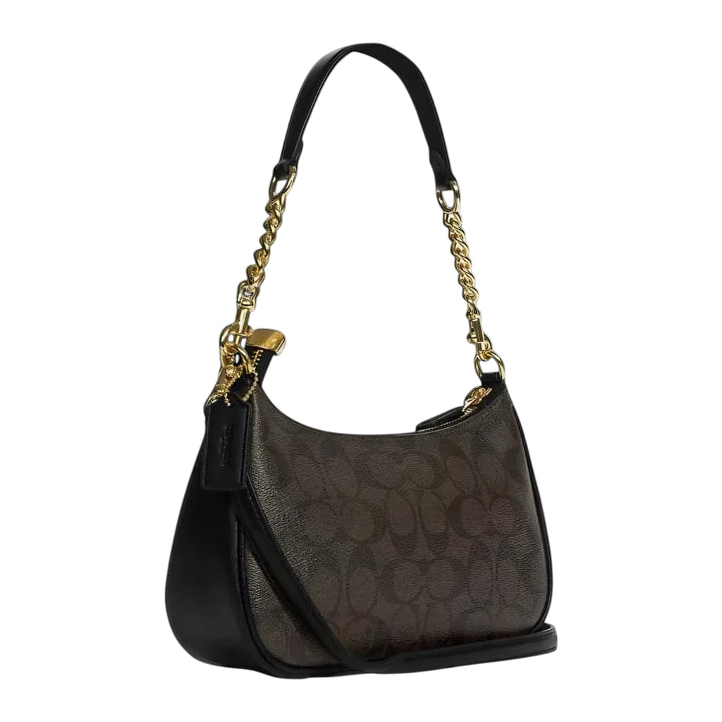Coach teri shoulder bag (brown)