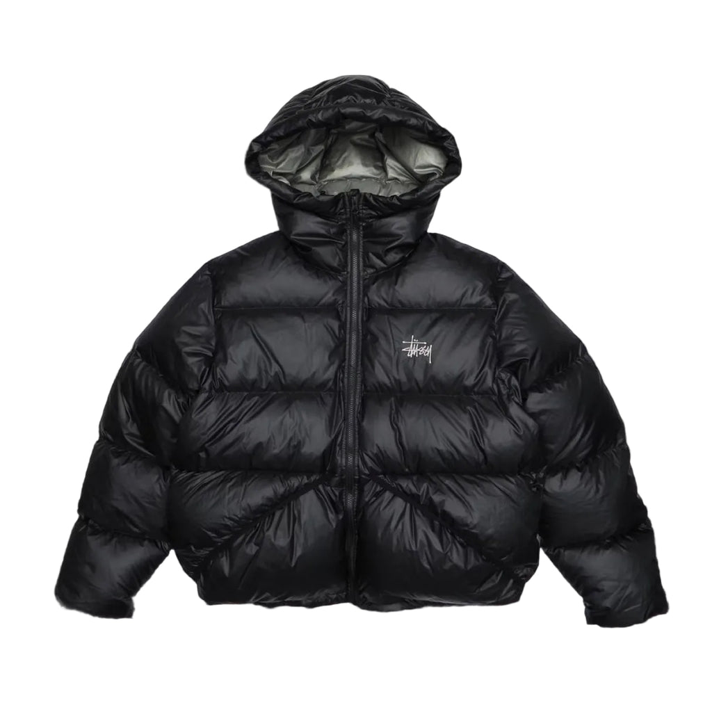 SY puffer jacket pink / gray